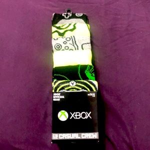 Xbox crew socks Mens 8-12